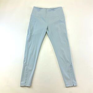 Free People Movement icy blue high waisted leggings Medium
